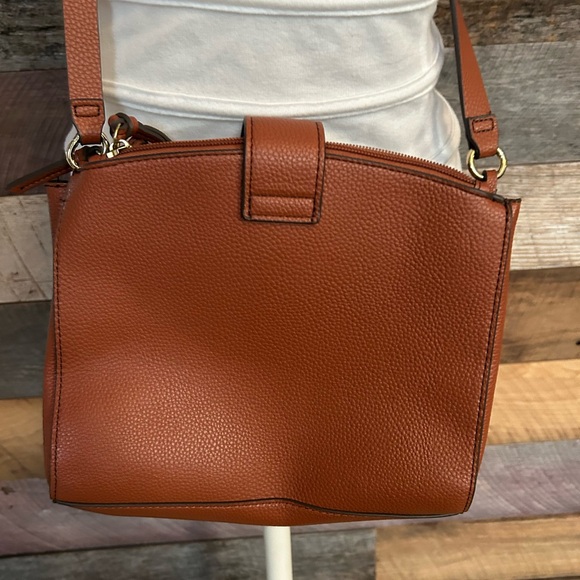 Liz Claiborne Brown Crossbody Bag Adjustable Strap - Picture 4 of 6